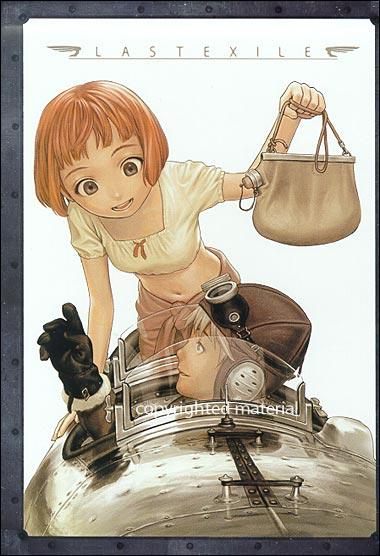 Last Exile DVD arka