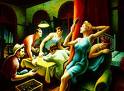 Thomas Hart Benton - Poker Night (from A Streetcar Named Desire)