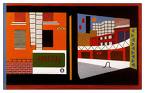 Stuart Davis - House and Street