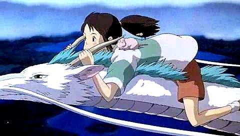 Haku ve Chihiro - Spirited Away